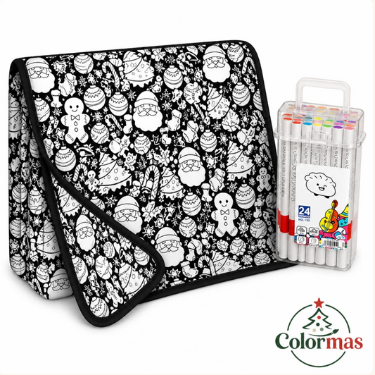 Coloring blanket
