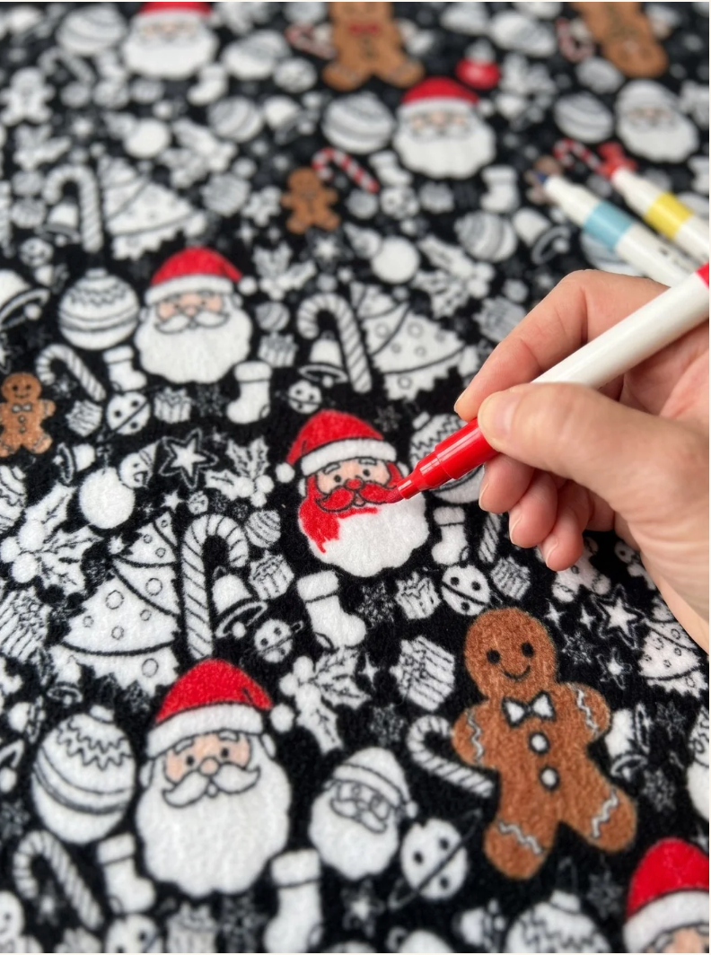 Coloring blanket